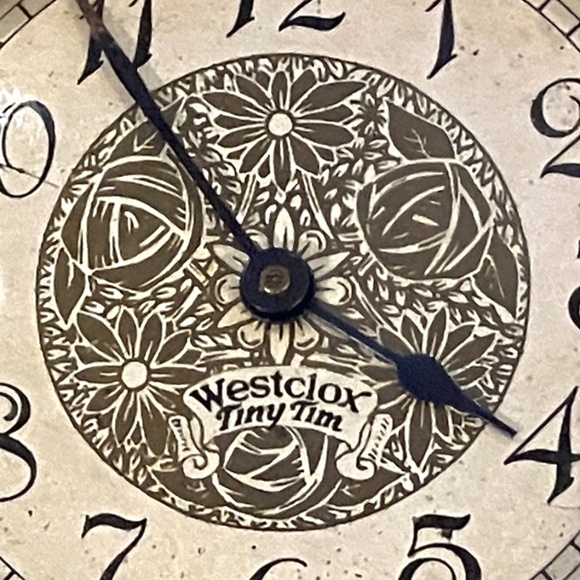 Antique Tiny Tim Clock - Picture 13 of 13